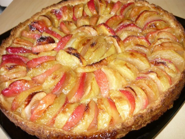Фото Нормандский пирог с яблоками №1