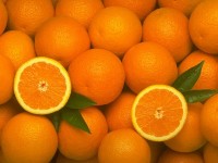 Апельсиновый компот с черникой