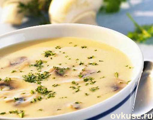 Вкуснейший грибной кремовый суп