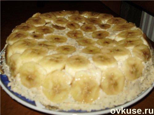 Банановый торт ( без выпечки )