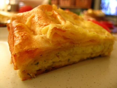 Рецепт закусочного торта из лаваша с сыром