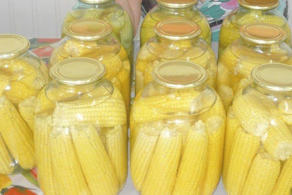Початки кукурузы маринованные
