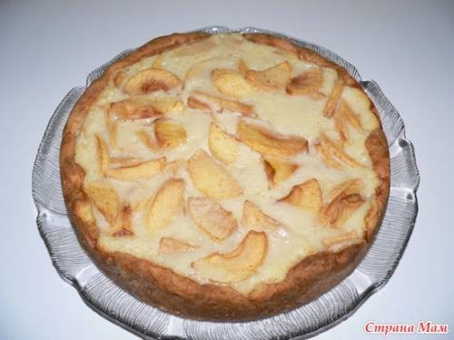 Пирог «Яблоки на снегу»
