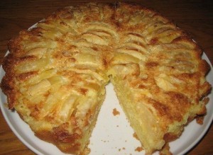 Пирог с яблоками по-татарски