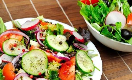 Овощной салат по-осетински