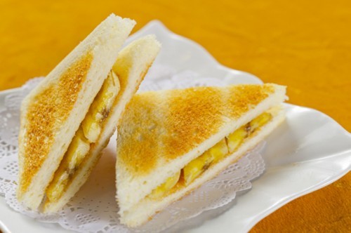 Фото Сладкие сэндвичи – простой и приятный завтрак №1