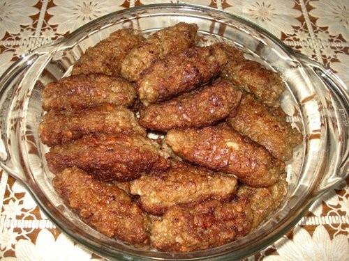 Говяжьи колбаски по-румынски «Мититеи»