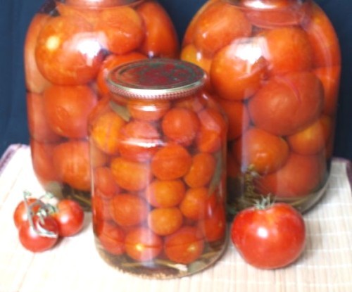 Маринованные помидоры «Десертные»