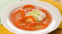 Фото Куриный суп с перцем и авокадо №1