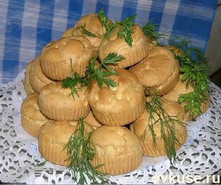 Заварные булочки с кремом из брынзы и орехов