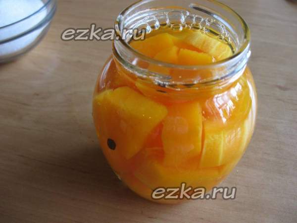 Фото Тыква как ананас - вкус ананаса, а по виду - манго №4