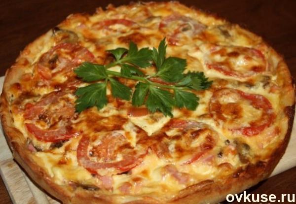 Картофельная пицца