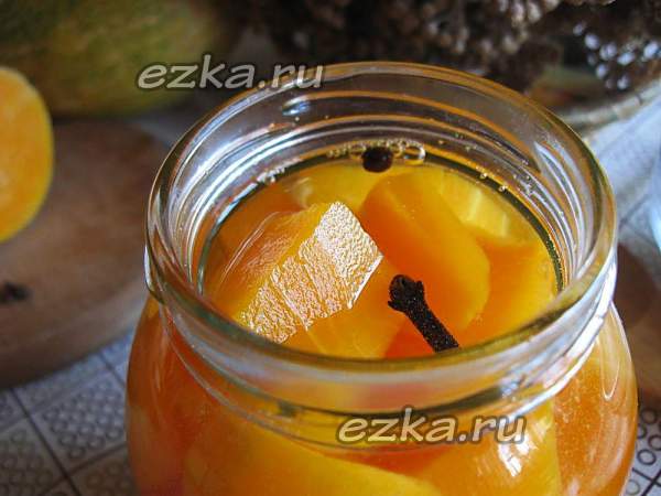 Фото Тыква как ананас - вкус ананаса, а по виду - манго №3