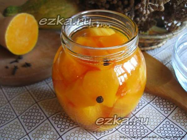 Фото Тыква как ананас - вкус ананаса, а по виду - манго №6