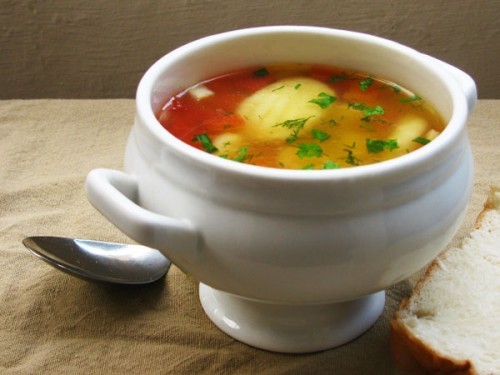 Суп с клецками, рецепты супа с клецками