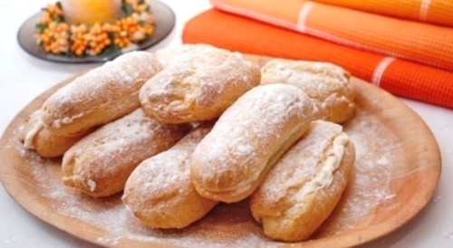 Заварные пирожные или эклеры – сладкое французское удовольствие