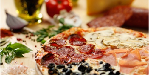 Итальянская пицца «Четыре сезона» (Pizza quattro stagioni)