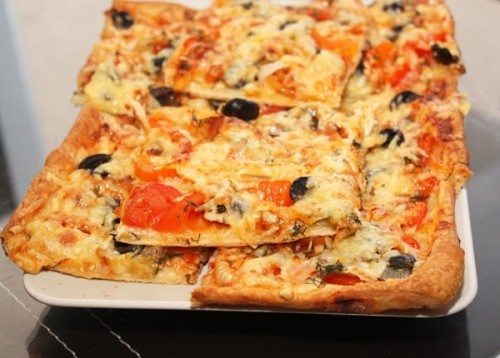 Фото Домашняя пицца: 3 самых быстрых рецепта №1