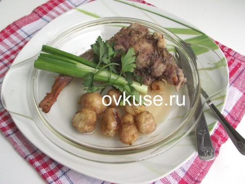 Фото Кролик запеченный, рецепт приготовления с фото №1