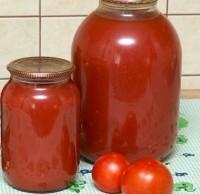 Яблочно-томатный сок с мякотью