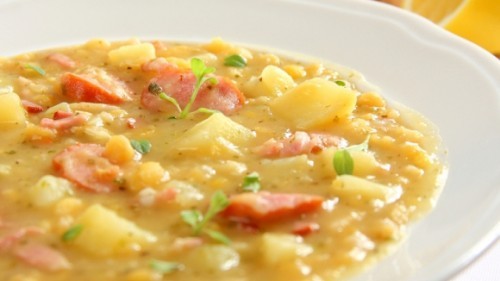 Фото Гороховые супы с копченостями: 4 лучших рецепта №3