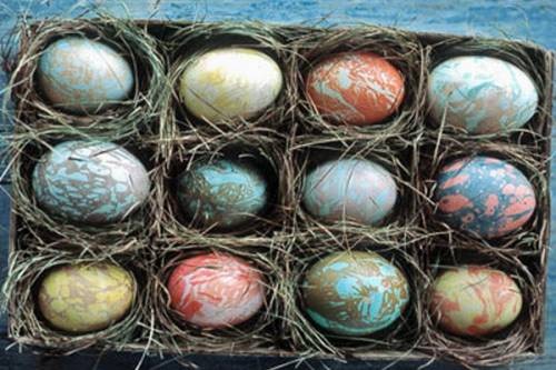 Фото Как покрасить яйца на Пасху №9