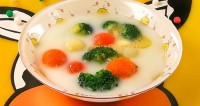 Фото Молочный суп с овощами №1