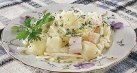 Салат со шпиком и капустой «по-венгерски»